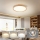 Brilagi - LED stropna svetilka WOODROUND LED/30W/230V 3000/4000/6000K, premer 40 cm, lesena, CRI 90