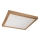 Brilagi - LED Stropna svetilka WOODY FRAME LED/50W/230V 60x60 cm IP44 hrast