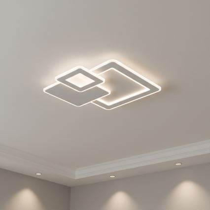 BRILAGI - LED Zatemnljivo stropno svetilo MODERN LED/93W/230V 3000-6000K 48,5x48,5 cm + daljinski upravljalnik