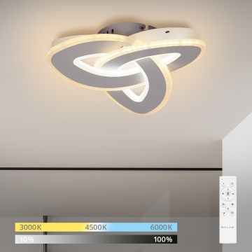 BRILAGI - LED stropna svetilka z možnostjo zatemnitve MODERN MINI LED/49W/230V 3000-6000K 30x30 cm + daljinski upravljalnik