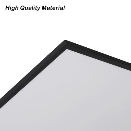 Brilagi - Zatemnjevalno LED stropno svetilo SLIMFRAME LED/80W/230V 120x60 cm 3000-6000K črna + daljinski upravljalnik