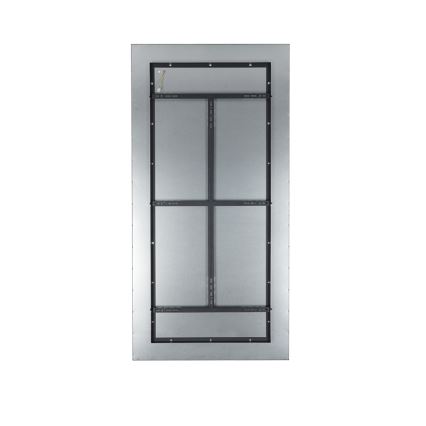 Brilagi - Zatemnjevalno LED stropno svetilo SLIMFRAME LED/80W/230V 120x60 cm 3000-6000K črna + daljinski upravljalnik