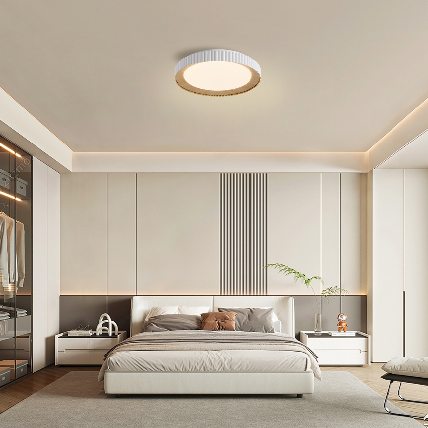 Brilagi - zatemnljivo stropno LED svetilo NEXO LED/48W/230V 3000-6000K, belo, premer 43 cm + daljinski upravljalnik
