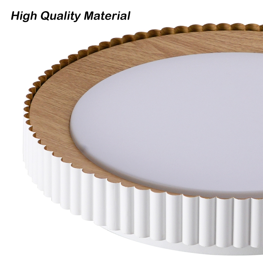 Brilagi - zatemnljivo stropno LED svetilo NEXO LED/48W/230V 3000-6000K, belo, premer 43 cm + daljinski upravljalnik