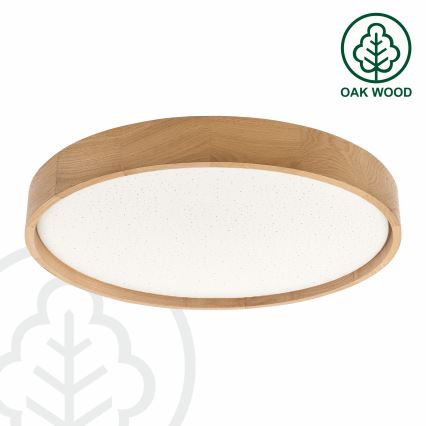 Brilagi - Zatemnjiva LED stropna svetilka MANAROLA SMART STARS LED/36W/230V 3000-6000K Wi-Fi Tuya Beacon premer 51 cm + daljinski upravljalnik