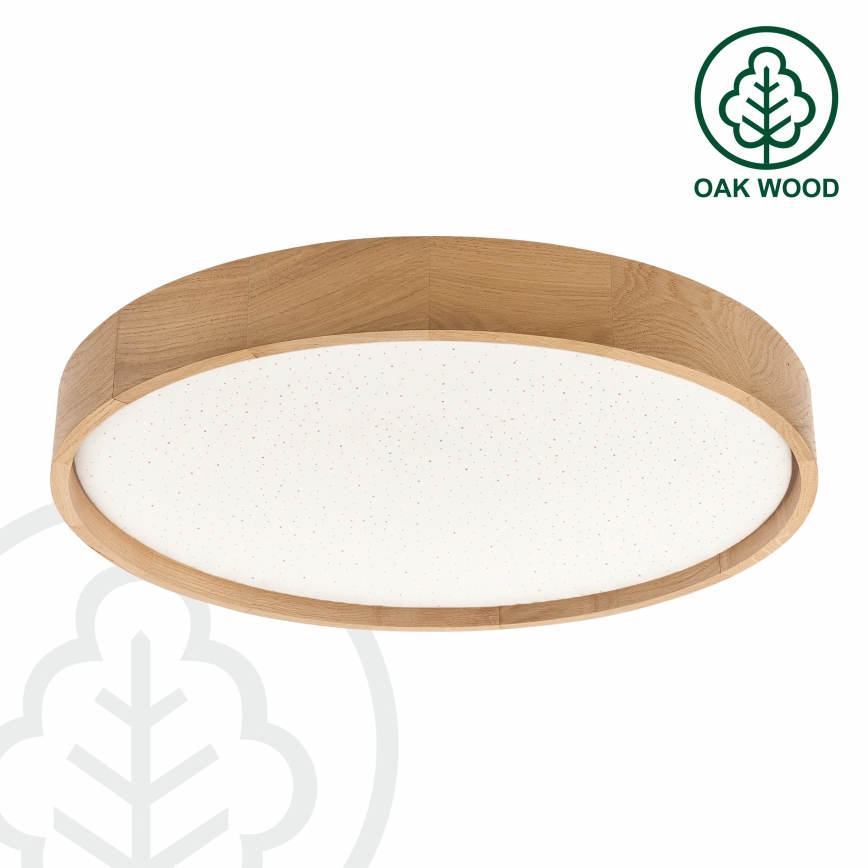 Brilagi - Zatemnjiva LED stropna svetilka MANAROLA SMART STARS LED/36W/230V 3000-6000K Wi-Fi Tuya Beacon premer 51 cm + daljinski upravljalnik