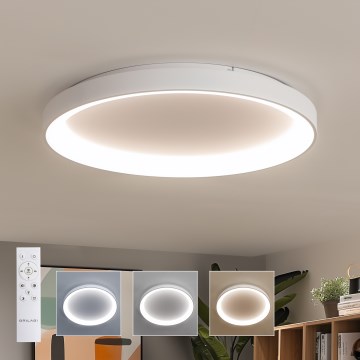 Brilagi - LED stropna svetilka z zatemnitvijo FALCON II LED/108W/230V 3000-6500K Ø 80 cm bela + daljinski upravljalnik