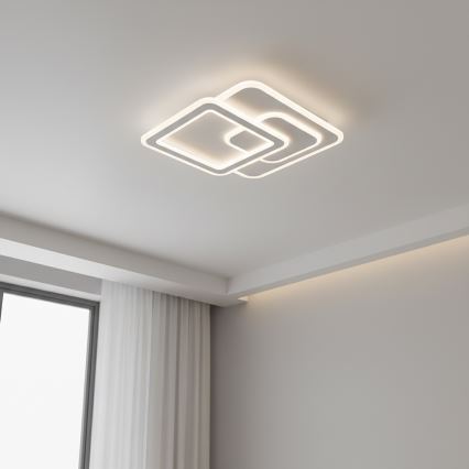 Brilagi - LED stropna svetilka z zatemnjevanjem MODERN LED/80W/230V 3000-6000K 52,5x52,5 cm + daljinski upravljalnik