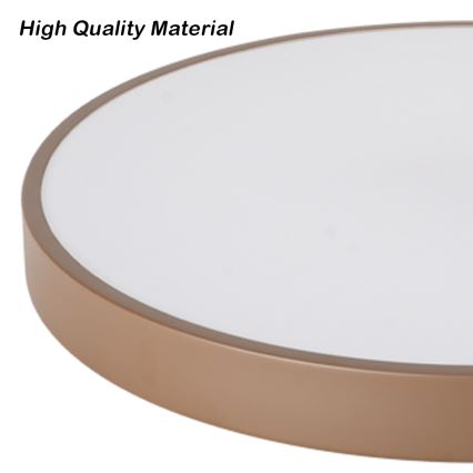 Brilagi - LED zatemnjivo stropno svetilo POOL LED/60W/230V 3000-6000K, premer 60 cm, v rjavi barvi + daljinski upravljalnik