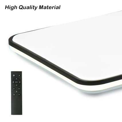 Brilagi - LED zatemnitvena stropna svetilka SMART LED/24W/230V 43x43 cm 3000-6000K Wi-Fi Tuya Beacon + daljinski upravljalnik