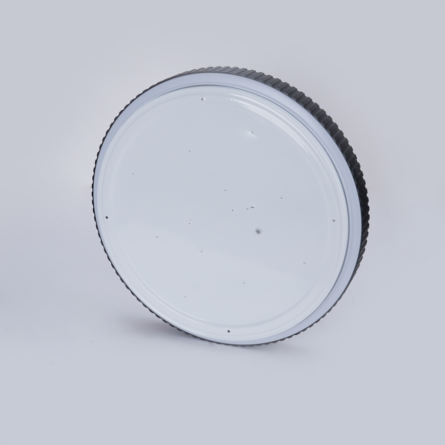 Brilagi - zatemnljivo LED stropno svetilo CORVO LED/72W/230V 3000-6000K, črno, premer 50 cm + daljinski upravljalnik
