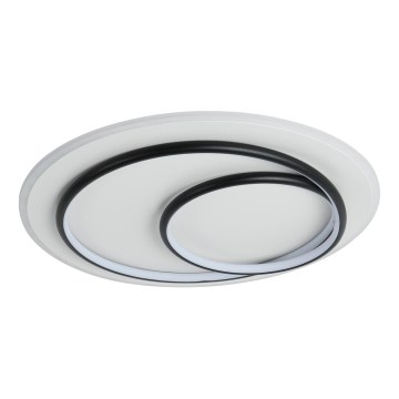 Brilagi - LED stropna svetilka z zatemnjevanjem FLARE LED/70W/230V 3000-6000K, premer 50 cm, bela/črna + daljinski upravljalnik