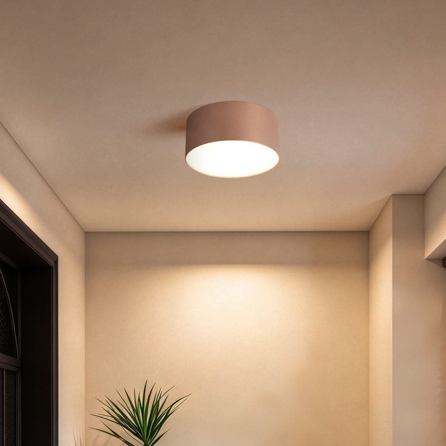 BRILAGI - LED stropna svetilka za kopalnico FORIS LED/14W/230V, premer 12 cm, bronasta, IP44