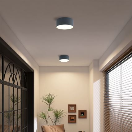 Brilagi - LED stropna svetilka za kopalnico FORIS LED/20W/230V Ø 15 cm antracit IP44