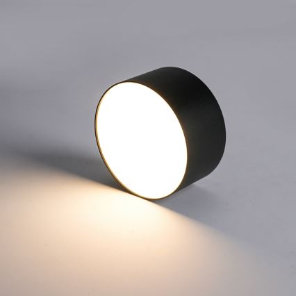 Brilagi - LED stropna svetilka za kopalnico FORIS LED/9W/230V Ø 9 cm črna IP44