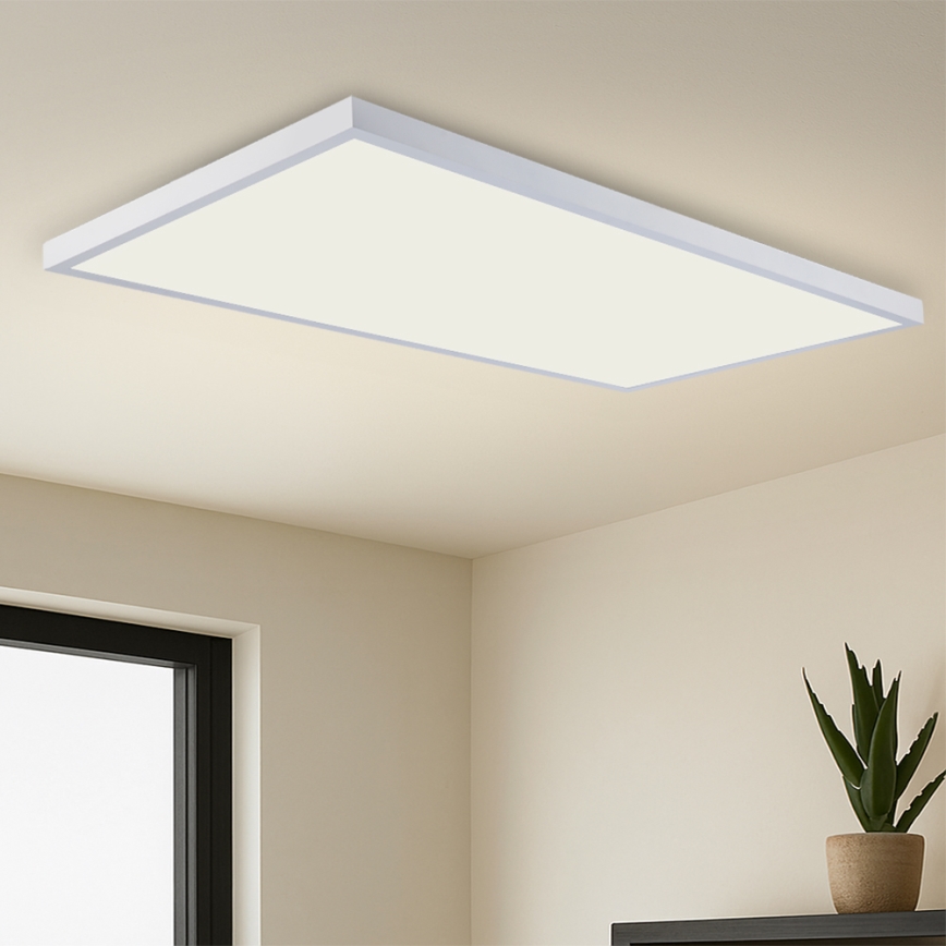 Brilagi - LED stropna svetilka za kopalnico FRAME LED/96W/230V 120x60 cm 3000/4000/6000K IP44 bela
