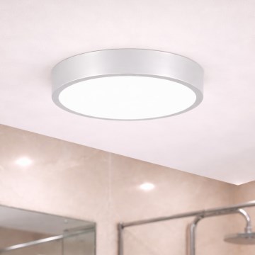 Brilagi - LED stropna svetilka za kopalnico POOL LED/24W/230V 3000/4000/5500K premer 30 cm IP54 bela