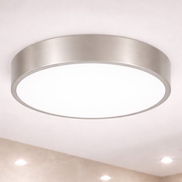 Brilagi - LED stropna svetilka za kopalnico POOL LED/36W/230V 3000/4000/5500K premer 40 cm IP54 mat krom