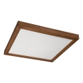 Brilagi - LED Stropna svetilka za kopalnico WOODY FRAME LED/40W/230V 60x60 cm IP44 češnja