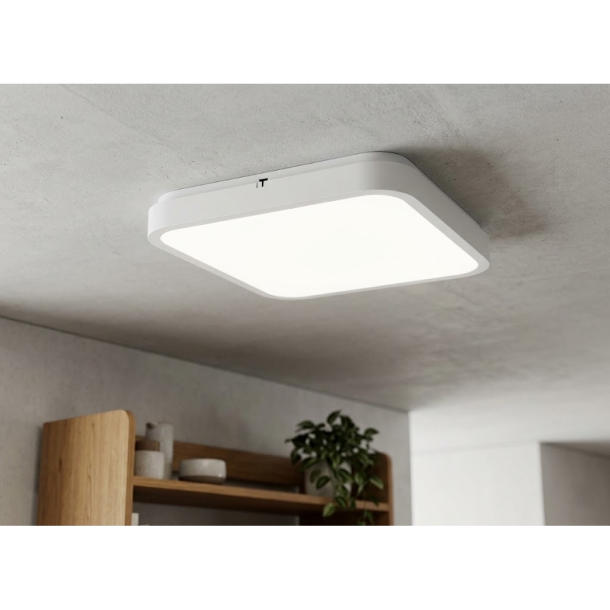 BRILAGI - LED stropna svetilka za kopalnico ZENNA LED/24W/230V 34,5x34,5 cm IP44 bela