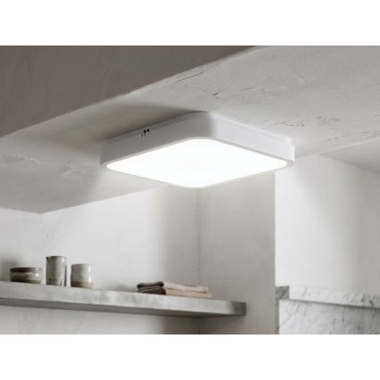 BRILAGI - LED stropna svetilka za kopalnico ZENNA LED/24W/230V 34,5x34,5 cm IP44 bela