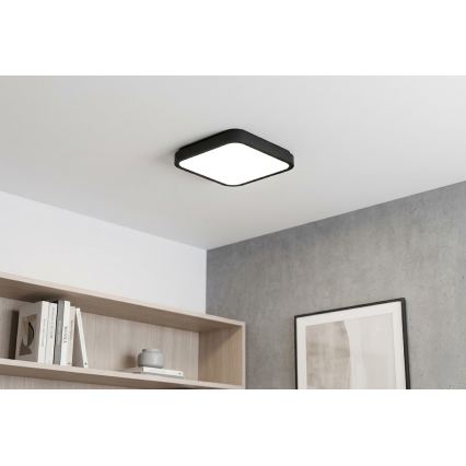 BRILAGI - LED kopalniško stropno svetilo ZENNA LED/36W/230V 41x41 cm IP44 črna