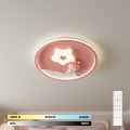 BRILAGI - LED stropna svetilka za otroke BUNNY z zatemnitvijo LED/83W/230V 3000-6000K Ø 49 cm + daljinski upravljalnik