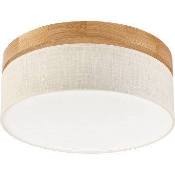 Brilagi - LED Stropna svjetiljka BELLADONNA LED/20W/230V promjer 30 cm krem/bukva