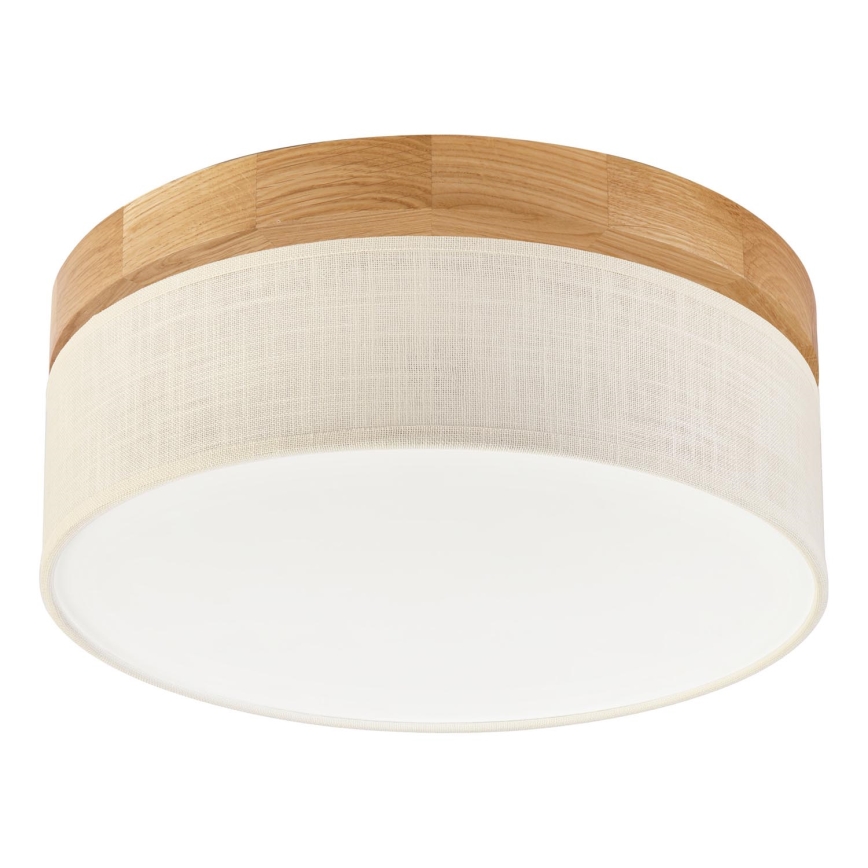 Brilagi - LED Stropna svjetiljka BELLADONNA LED/20W/230V promjer 30 cm krem/bukva