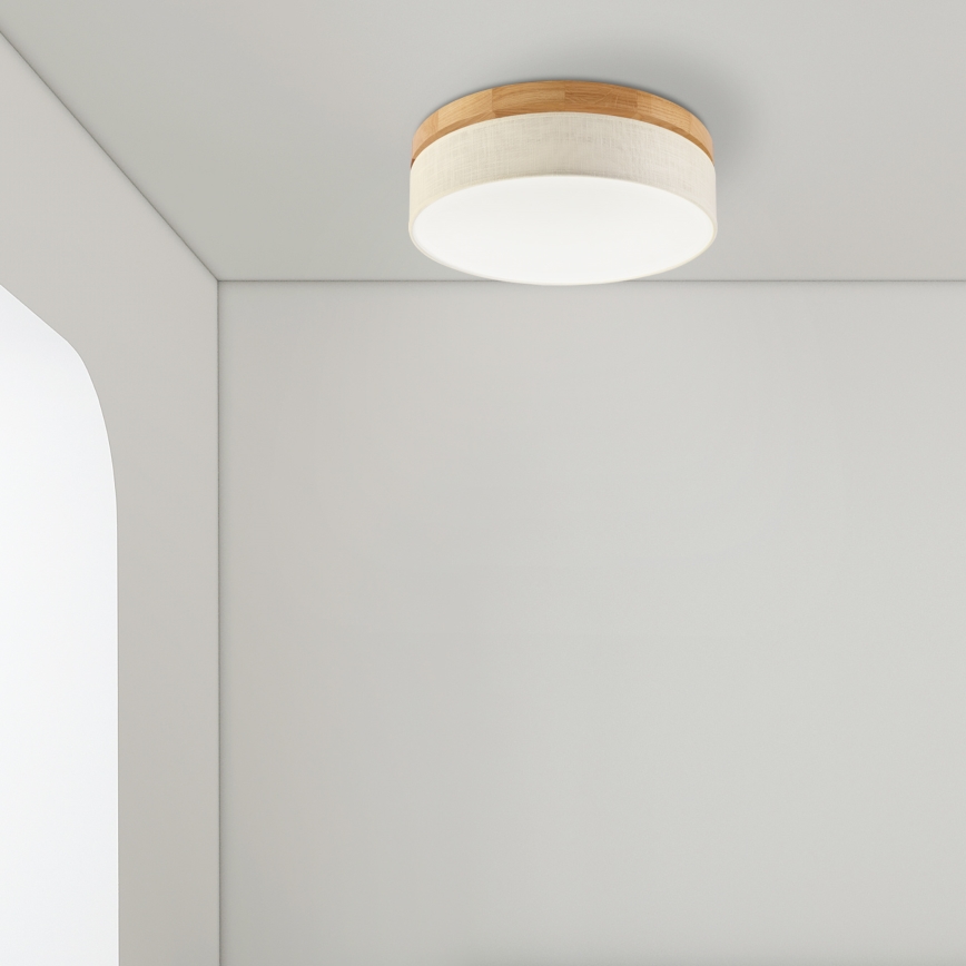 Brilagi - LED Stropna svjetiljka BELLADONNA LED/36W/230V promjer 40 cm krem/bukva