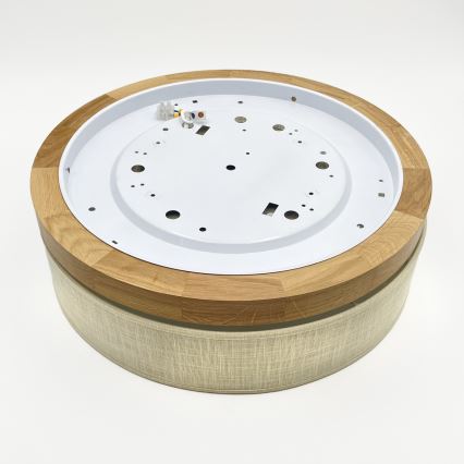 Brilagi - LED Stropna svjetiljka BELLADONNA LED/36W/230V promjer 40 cm krem/bukva