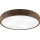 Brilagi - LED Stropna svjetiljka CARVALHO 4xE27/60W/230V orah Ø 57,5 cm