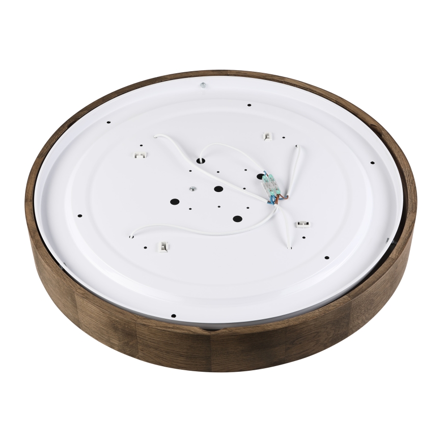 Brilagi - LED Stropna svjetiljka CARVALHO 4xE27/60W/230V orah Ø 57,5 cm