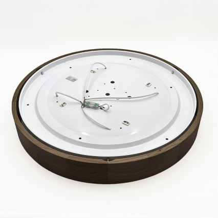 Brilagi - LED Stropna svjetiljka CARVALHO 4xE27/60W/230V orah Ø 57,5 cm