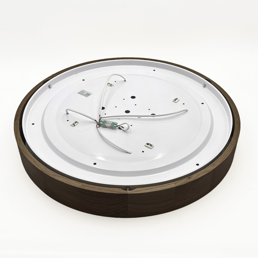 Brilagi - LED Stropna svjetiljka CARVALHO 4xE27/60W/230V orah Ø 57,5 cm