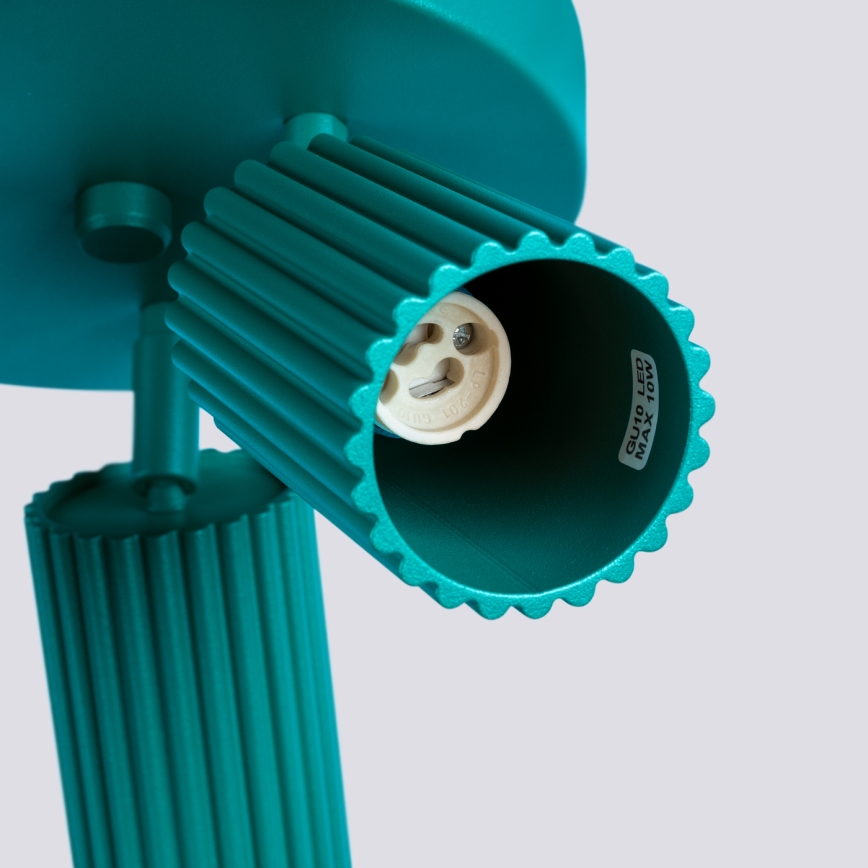 Brilagi - LED stropna točkovna svetilka CRESTO 3xGU10/10W/230V turkizna