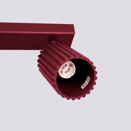 Brilagi - LED stropna točkovna svetilka CRESTO 6xGU10/10W/230V bordo