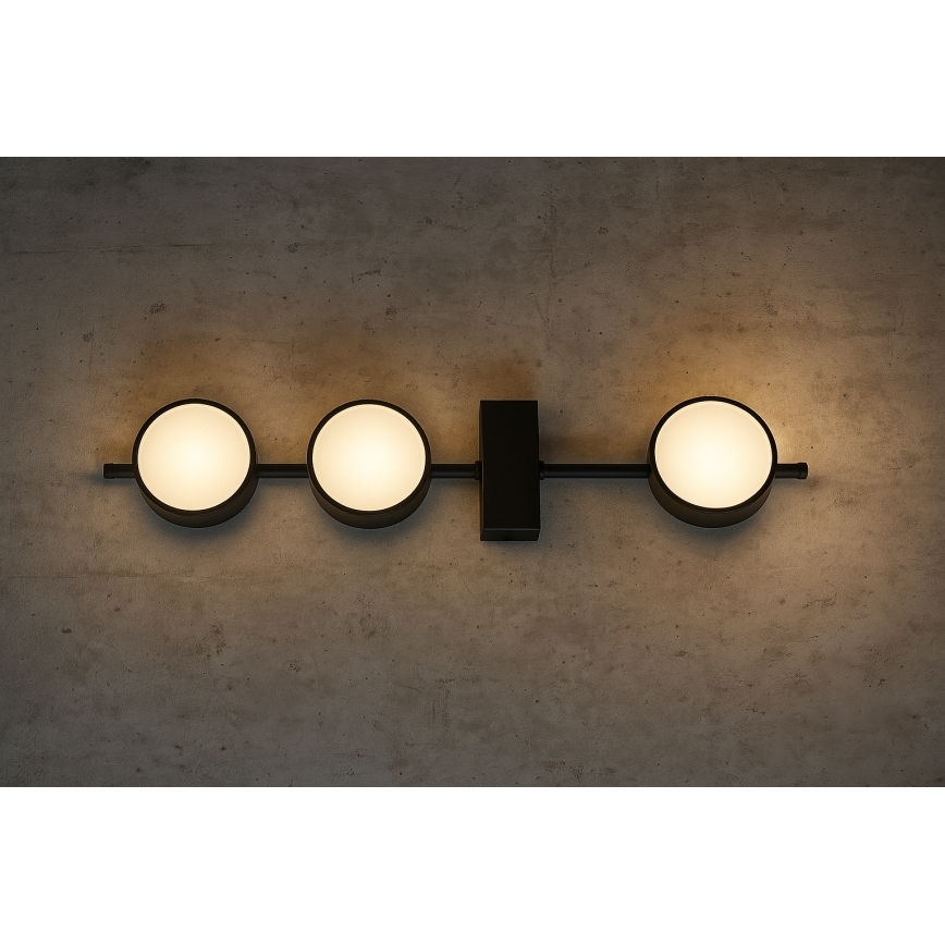 Brilagi - LED stropna točkovna svetilka MONO 3xGX53/30W/230V črna