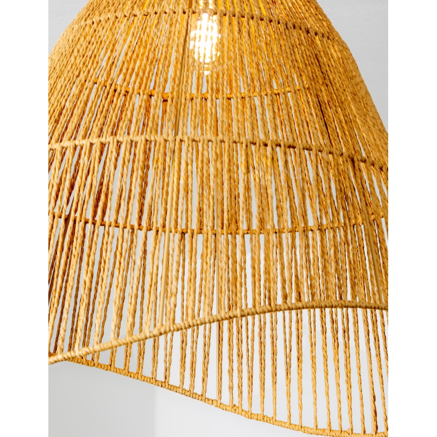 Brilagi - LED stropni lestenec CERIA BOHO 1xE27/40W/230V, Ø 70 cm, rjava