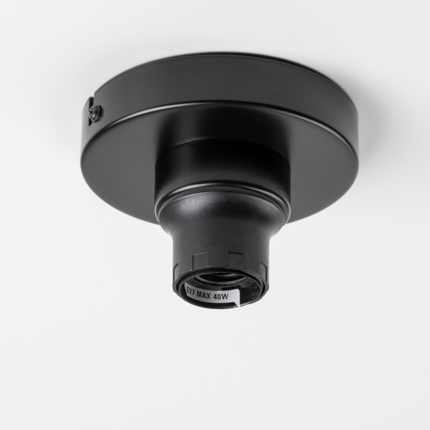 Brilagi - LED stropni lestenec CERIA WIRE 1xE27/40W/230V premer 60 cm črn