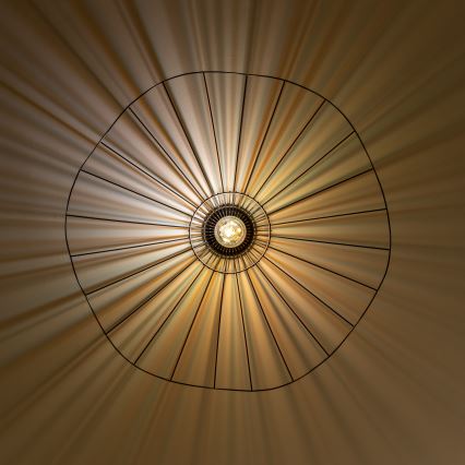 Brilagi - LED stropni lestenec CERIA WIRE 1xE27/40W/230V premer 80 cm črna