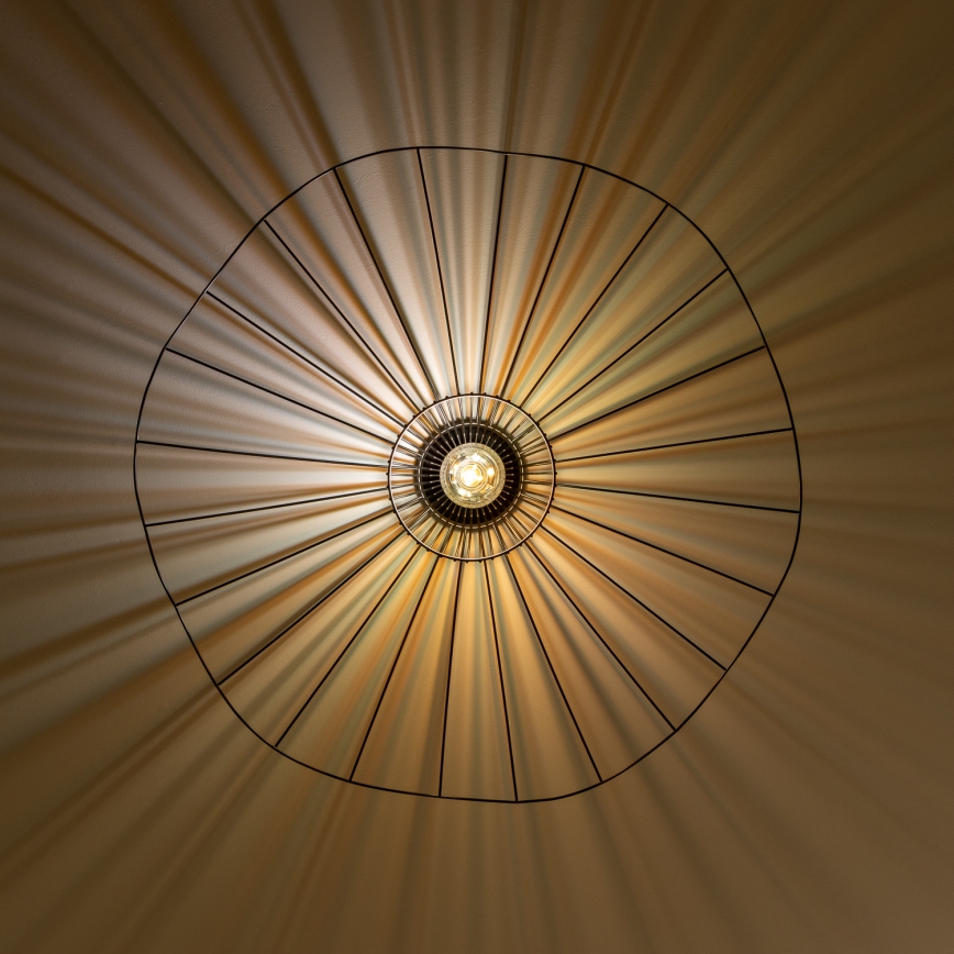 Brilagi - LED stropni lestenec CERIA WIRE 1xE27/40W/230V premer 80 cm črna