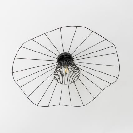 Brilagi - LED stropni lestenec CERIA WIRE 1xE27/40W/230V premer 80 cm črna