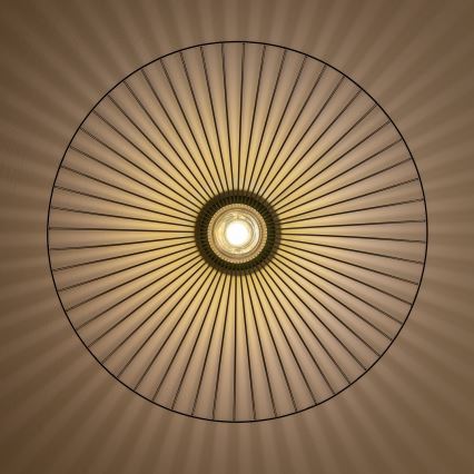 Brilagi - LED stropni lestenec CERIA WIRE 1xE27/40W/230V Ø 60 cm črna