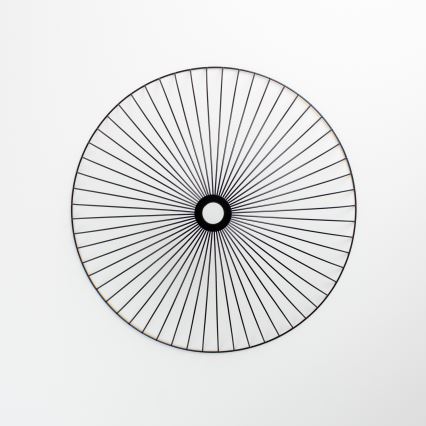 Brilagi - LED stropni lestenec CERIA WIRE 1xE27/40W/230V Ø 60 cm črna