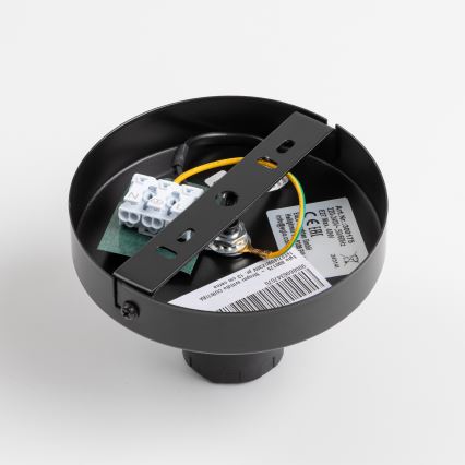 Brilagi - LED stropni lestenec CERIA WIRE 1xE27/40W/230V Ø 60 cm črna