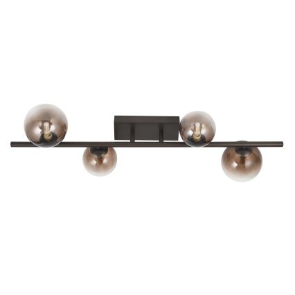 Brilagi - LED stropni lestenec MILLA 4xG9/3W/230V rjava/dimna rjava