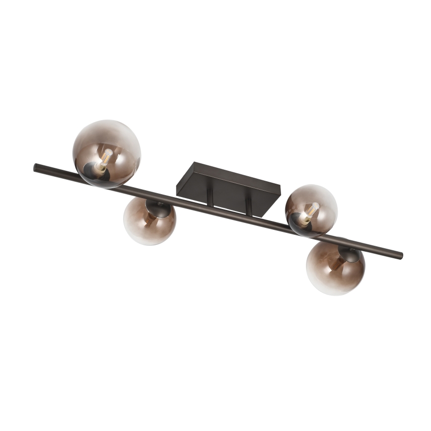 Brilagi - LED stropni lestenec MILLA 4xG9/3W/230V rjava/dimna rjava