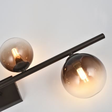Brilagi - LED stropni lestenec MILLA 4xG9/3W/230V rjava/dimna rjava