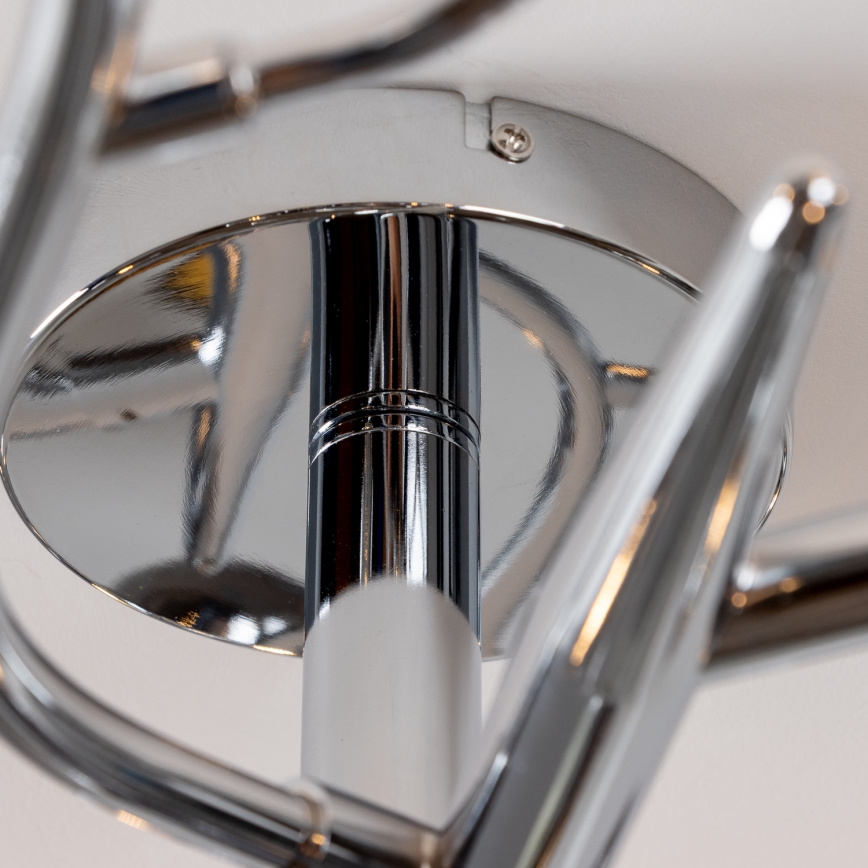 Brilagi - LED stropni lestenec MISTEL 15xG9/3W/230V črni krom/dimljeno